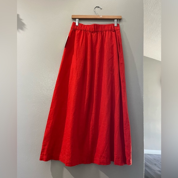 a new day Dresses & Skirts - NWT!   Full Set.  Women’s Tie Back Tank Top. &  A-Line Maxi Skirt   size S  red